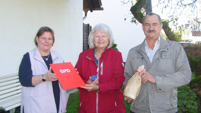 von links: Sabine Decker, Margarete Priller, Harald Schiffner